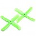 10 Pairs Kingkong 4x4x4 4040 4-Blade Propeller CW CCW for FPV Racer