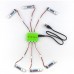 6X Eachine 3.7V 200mah 30C Lipo Battery With Charger for Blade Inductrix Tiny Whoop RC Drone