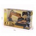 HuiNa 560 2.4G 1/12 16 Channels Metal Remote Control Excavator Broken Disassemble Charging Remote Control Car Model Toys