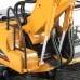 HuiNa 560 2.4G 1/12 16 Channels Metal Remote Control Excavator Broken Disassemble Charging Remote Control Car Model Toys