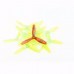 10 Pairs Kingkong 5045 5x4.5x3 3-Blade CW CCW Clear Single Color Propellers for FPV Racer