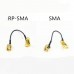 12cm SMA-KF SMA RP-SMA RF137 5.8G Antenna Extend Cable 