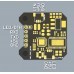 Micro 20x20mm VTX-OSD V1 40CH 5.8G 25mw-200mw Mini FPV Transmitter Integrated OSD RHCP For F3