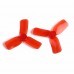 8 Pair DYS 2030 1.5mm Hole 2 Inch 3 Blade Propeller Triblade Bullnose Prop For 1102 1104 1105 Motor