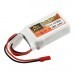 ZOP Power 11.1V 850mAh 3S 20C Lipo Battery JST Plug 