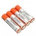 4PCS SORBO 1.5V 400mAh Rechargeable AAA Lipo Battery with 4 In 1 Charger Cable