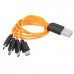 SORBO Micro USB 4 in 1 5V/2A Charging Cable for USB Rechargeable Battery