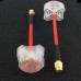 1 Pair Aomway 5.8GHz 3dBi LHCP Omnidirectional 4 Leaf Clover FPV Antenna Blue/Red With Canopy Case