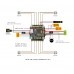 6.5g 20x20mm XJB V1 6DOF Micro F3 EVO Flight Control  AIO 5V BEC PDB with XR25A 25A F396 2-6S 4 In 1 ESC 