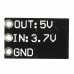 5X DC-DC 3.7V to 5V Step-Up Voltage Booster Regulator Mini Power Module For Brushed Racing Drone