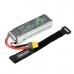 Charsoon 11.1V 2600mAh 3S 60C Lipo Battery XT60 Plug with Strap