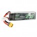 Charsoon 11.1V 2600mAh 3S 60C Lipo Battery XT60 Plug with Strap