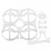 Mini Brushless 82mm Frame Kit Black White PLA Meterial 25g