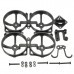 Mini Brushless 82mm Frame Kit Black White PLA Meterial 25g