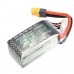 Charsoon 14.8V 1500mAh 50C 4S Lipo Battery XT60 Plug With Strap