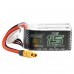 Charsoon 14.8V 1500mAh 50C 4S Lipo Battery XT60 Plug With Strap