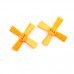 10 Pairs Racerstar 1535 38mm 4 Blade ABS Propeller 1.5mm Mounting Hole For 60-80 FPV Racing Frame