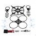 Butterfly 90mm Wheelbase 1.5mm Carbon Fiber Frame Kit with 50mm Propeller