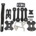 Frog Race Frog Lite 218mm Carbon Fiber 4mm Arm X Frame DIY Frame Kit 