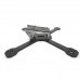 Frog Race Frog Lite 218mm Carbon Fiber 4mm Arm X Frame DIY Frame Kit 