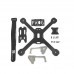 Frog Race Frog Lite 218mm Carbon Fiber 4mm Arm X Frame DIY Frame Kit 