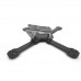 Frog Race Frog Lite 218mm Carbon Fiber 4mm Arm X Frame DIY Frame Kit 