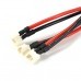 3S Male Plug To Balanced Charging Cable 1 to 3 Plug For Blade Inductrix Tiny Whoop Battery