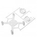 DM002 WIFI FPV RC Drone Spare Parts Body Shell Cover