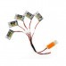 5X 3.7V 600mah 1S 50C Battery With USB Cable For Eachine QX90 QX95 QX80 QX100 EX100 EX105