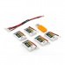 5X 3.7V 600mah 1S 50C Battery With USB Cable For Eachine QX90 QX95 QX80 QX100 EX100 EX105