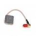 DYS MI200MW Pigtail VTX25mW/200mW Switchable 5.8G 40CH AV FPV Transmitter SMA Right Angle Connector
