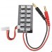 Mini JST-PH 7.4V Battery Parallel Charging Charger Board 4mm Banana Plug for Imax B6 