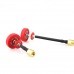 2 PCS Emax Pagoda 2 5.8G 50mm/80mm 5cm/8cm LHCP/RHCP White/Red FPV Antenna SMA 