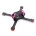 Transtec Fatty Lite 218mm Wheelbase 4mm 3K Carbon Fiber FPV Racing Frame Kit 110g