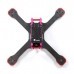 Transtec Fatty Lite 218mm Wheelbase 4mm 3K Carbon Fiber FPV Racing Frame Kit 110g