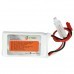 4Pcs XF Power 7.4V 550mah 70C 2S Lipo Battery JST Plug