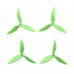 10 Pairs Eachine Wizard X220S Propellers 5051 3 Blade CW CCW Propellers Purple 5.0mm Mounting Hole