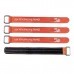 4 PCS RJX Magic Tie Down Anti-skid Battery Strap with Metal Clasp for RC Battery