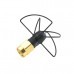 FuriousFPV 5.8Ghz 1.7dBi Pinwheel Short FPV Antenna RHCP RP-SMA Male
