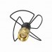 FuriousFPV 5.8Ghz 1.7dBi Pinwheel Short FPV Antenna RHCP RP-SMA Male