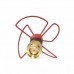 FuriousFPV 5.8Ghz 1.7dBi Pinwheel Short FPV Antenna RHCP RP-SMA Male