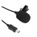 1.2m Mini USB Interface External Microphone for Firefly 8s Action Camera