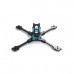 TransTEC Lightning Race 215mm 5mm 3K Full Carbon Fiber Frame Kit Blue/Sliver for Multirotor