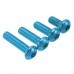40PCS 7075 M3*6 M3*8 M3*10 M3*12 Screws for FPV Racer Purple Red Blue Gold Green Orange