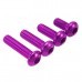 40PCS 7075 M3*6 M3*8 M3*10 M3*12 Screws for FPV Racer Purple Red Blue Gold Green Orange