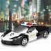 1/24 2 Channel Wireless Remote Control Remote Control Police Car Truck Kids Toy Gift