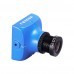 2PCS Foxeer HS1177 V2 600TVL CCD 2.5mm NTSC IR Blocked Mini FPV Camera 5-40V w/ Bracket Blue