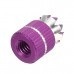 10X 4mm Purple Metal Transmitter Stick Rocker For JR Futaba Transmitter