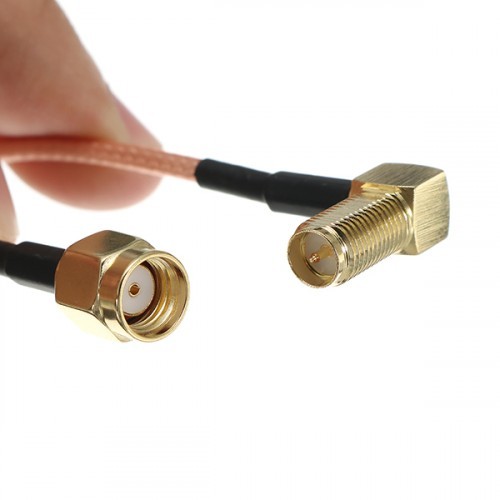 2PCS GEPRC 100mm Low Loss Antenna Extension Cord Wire Fixed Base for