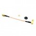 2PCS GEPRC 100mm Low Loss Antenna Extension Cord Wire Fixed Base for FPV Multicopters RP-SMA Male